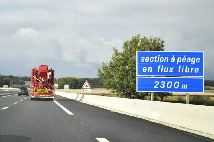 Peage en flux libre Franse tol