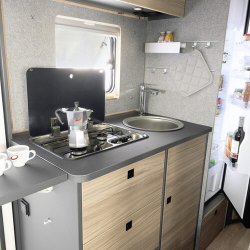 Dethleffs Globebus Performance keuken