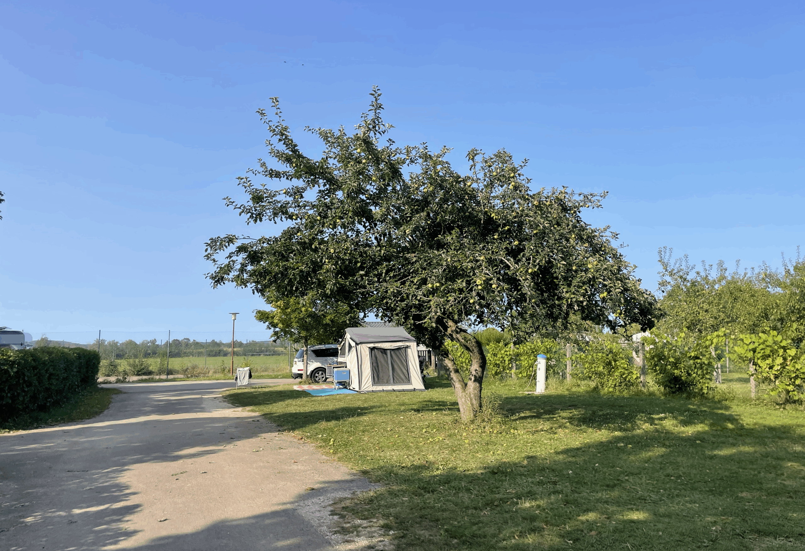 Vouwwagen Lac de Villegusien