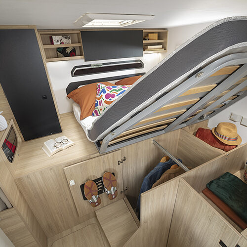 Challenger S215 opbergruimte