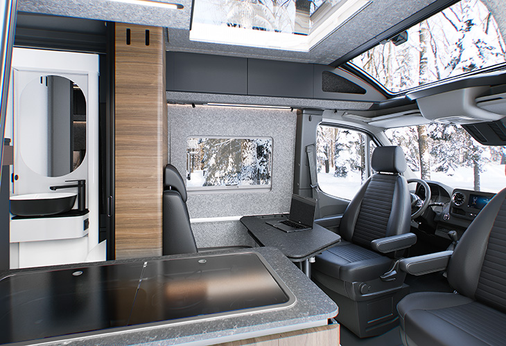 Supertwin interieur zitgroep Supertwin interieur zitgroep