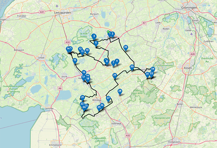Turfroute Camperreis