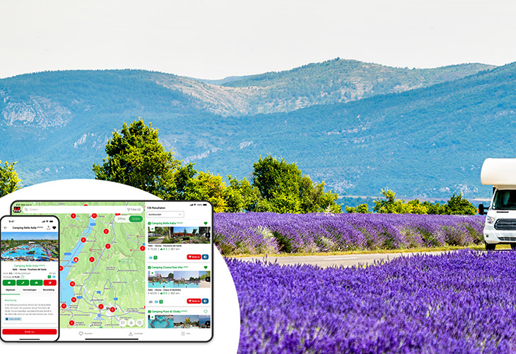 ACSI Campings Europa-app