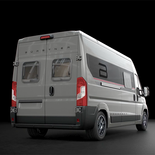 Bürstner Papillon achterzijde