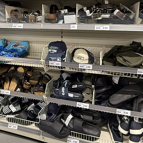 Petten en slippers