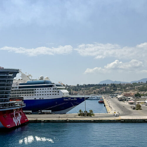 Aankomst Corfu