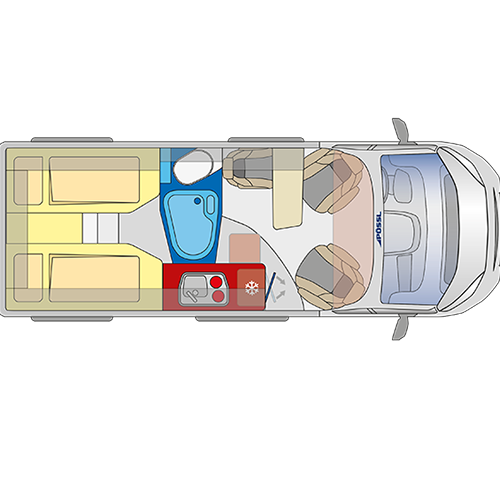 Summit Shine 600 LR plattegrond
