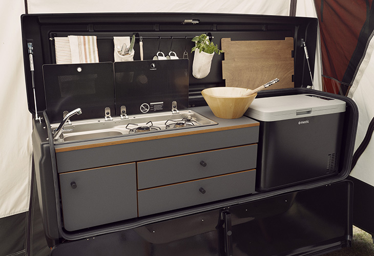 Astro vouwwagen keuken Astro vouwwagen keuken
