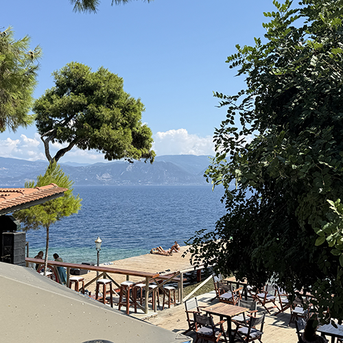Camping Tsolis beach bar