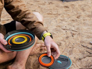 Opvouwbare kampeerartikelen