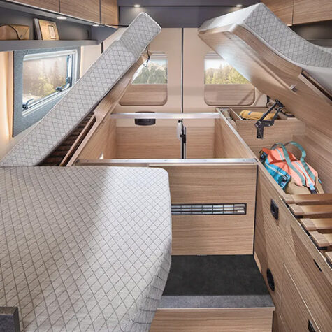 Relax bedden opbergruimte