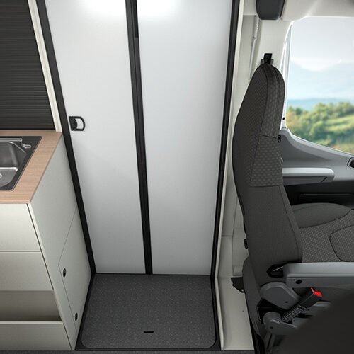 V60 DL badkamer gesloten