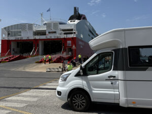 Camper boot Griekenland