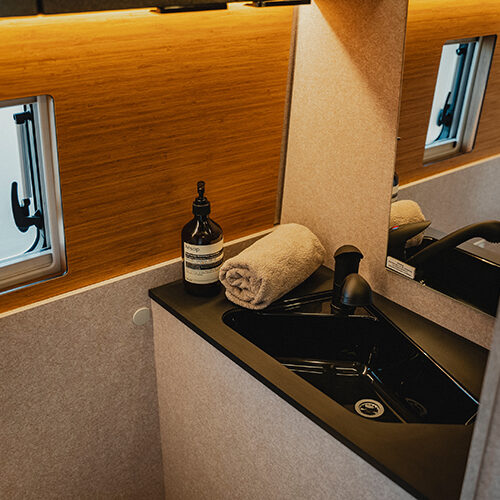 Redwood badkamer