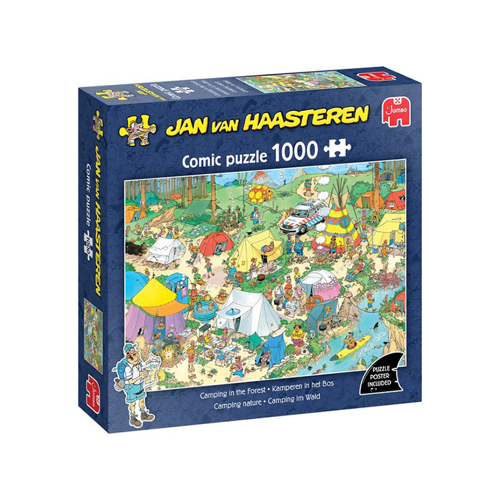 Kampeercadeaus legpuzzel