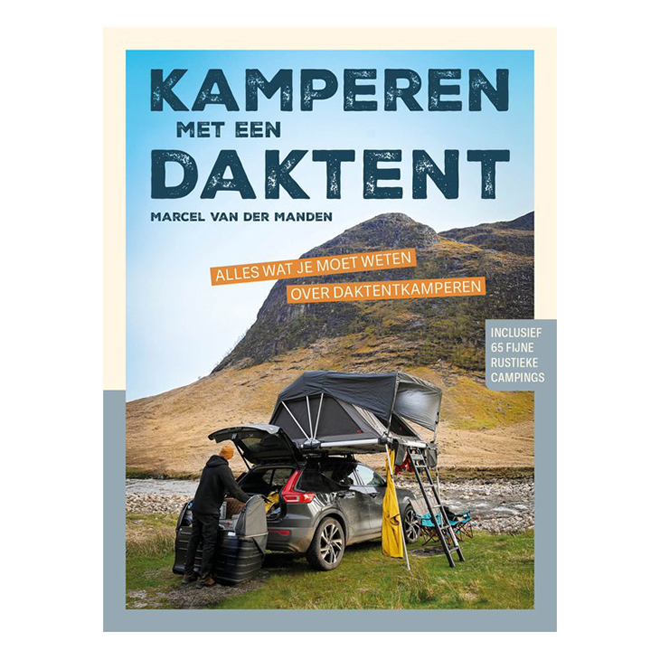Kamperen met een daktent boek