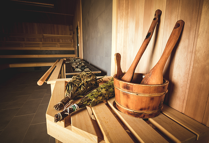 Nederlandse campings sauna