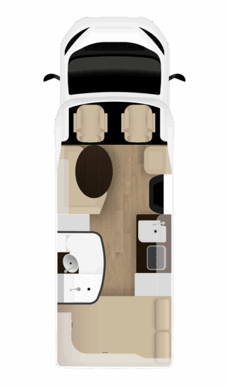 Wingamm Oasi 690G plattegrond
