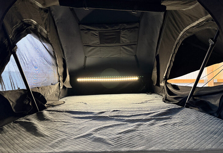 Gear Rock Banff daktent binnen