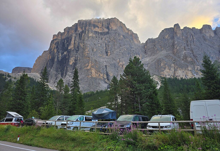 Regels wildkamperen Dolomieten