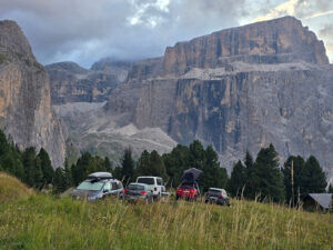 Wildkamperen Dolomieten