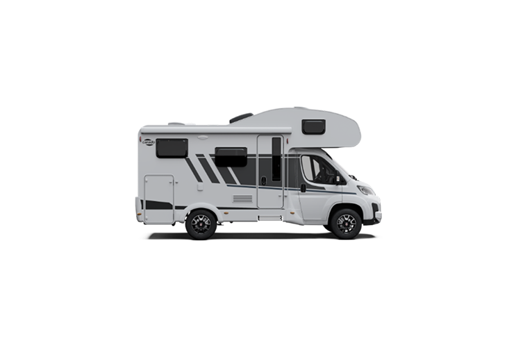 Carado A132 Pro exterieur alkoofcamper onder 6 meter