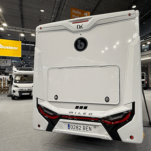 Benimar Mileo 282 achterzijde