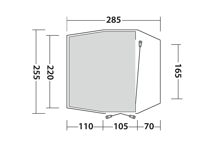 Desert Van afmetingen
