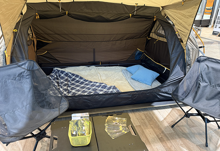 De Kampa Stargazer 2 zoals we hem zagen op de CMT 2026