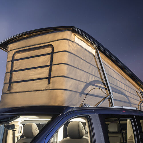 Slaaphefdak nieuwe Mercedes-Benz Marco Polo 2026