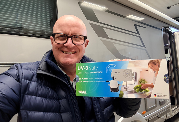 Jos met het WM Aquatec UV-C systeem