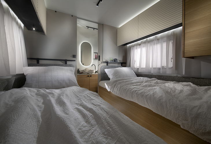 Adora 572 UT slaapkamer