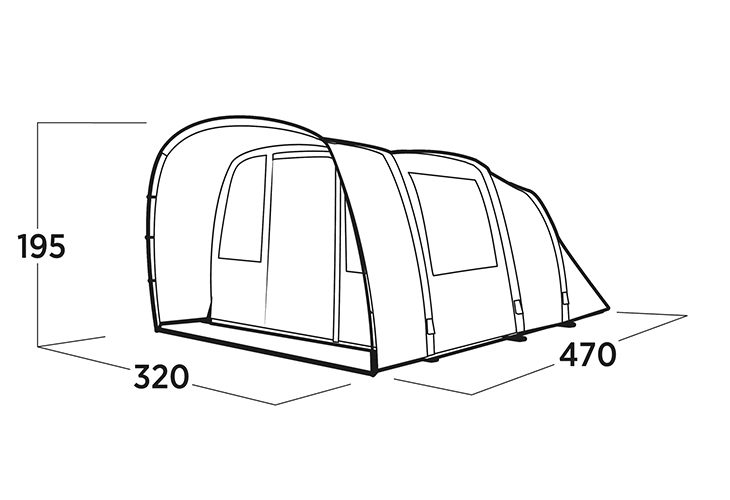 Brimnes 5 Air afmetingen