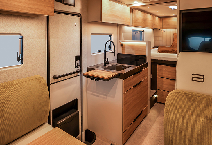 Bürstner Signature keuken