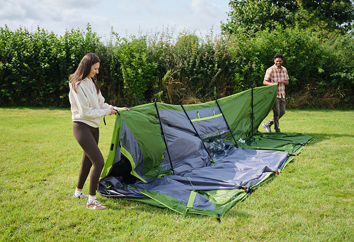 Coleman FastPitch Victoria Falls 4 opzetten