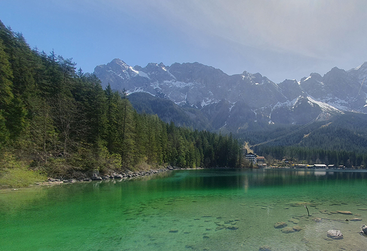Eibsee Zugspitze Duitsland