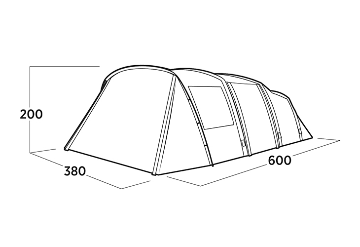 Kullen 6 Air afmetingen