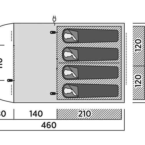 Senja 4 Air plattegrond