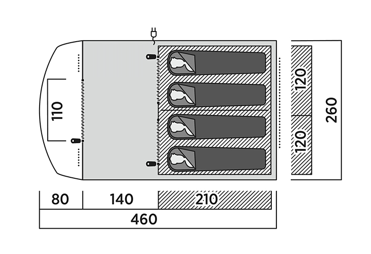 Senja 4 Air plattegrond