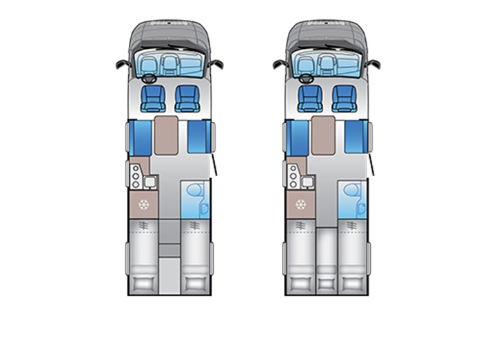 Sun Living S 72DL Special Edition plattegrond