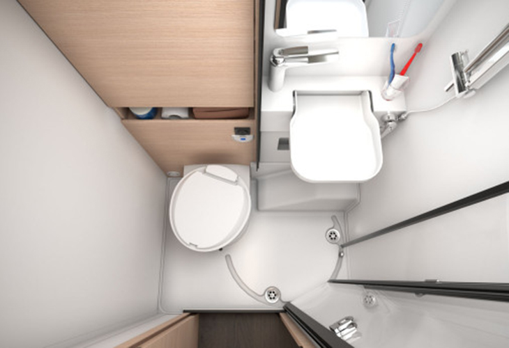 C 70DL C-Trail badkamer