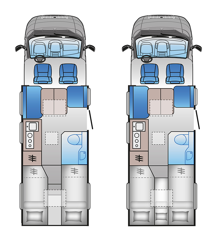 C 70DL C-Trail plattegrond
