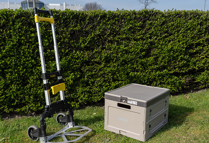 haba Campbox Nomad en Alu-Carry 65 HABA