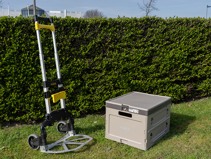 haba Campbox Nomad en Alu-Carry 65 HABA