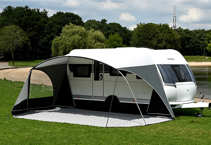 Unico Verona caravanluifel zonder zijwand