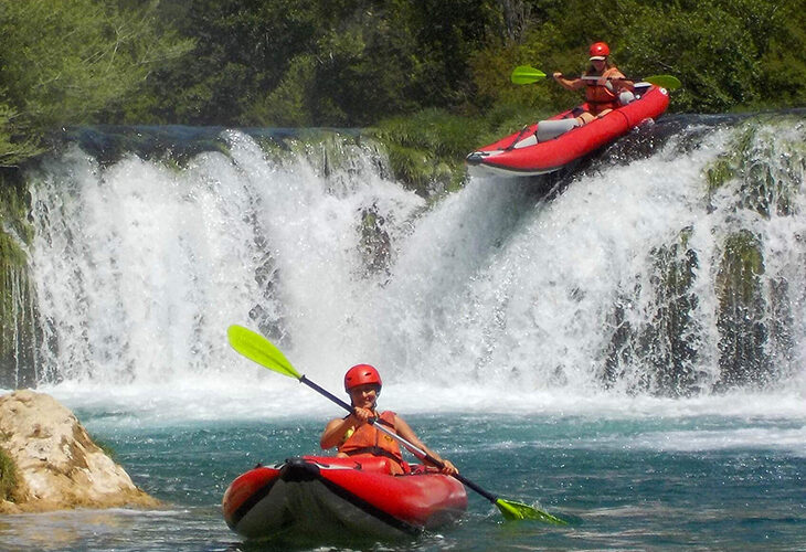 Watervallen Kroatië Zrmanja