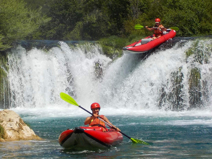 Watervallen Kroatië Zrmanja