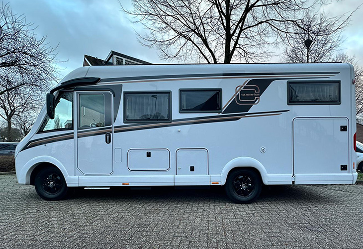 Camper parkeren openbare weg