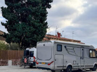 Campers parkeren Spanje