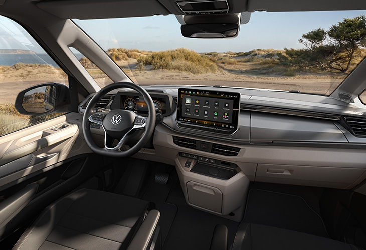 Multivan VW California vernieuwd dashboard